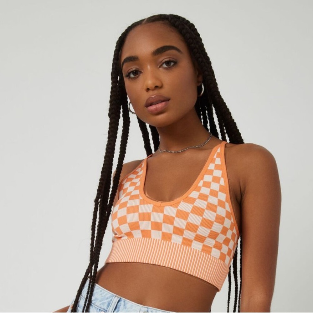 Garage cropped tank top, size M - Picture 4 of 4